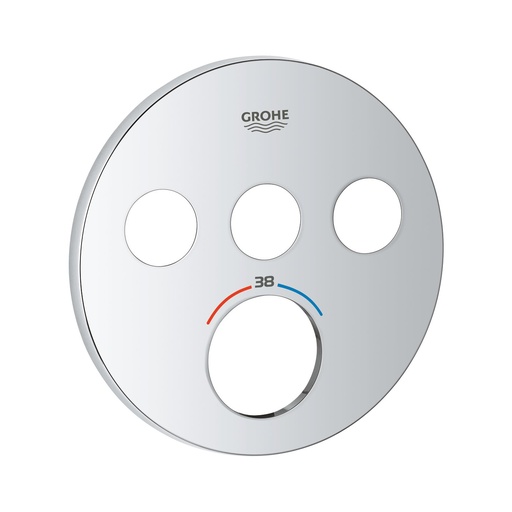 [GRO-49035000] Grohe 49035000 Universal Escutcheon StarLight Chrome