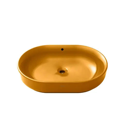 [TOTO-LT735#MDR] TOTO LT735#MDR Oval Lavatory Vessel Mandarin Orange