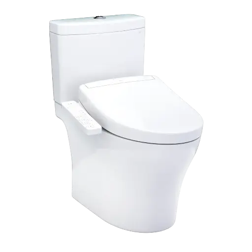 [TOTO-MW4463346CEMGN#01] TOTO MW4463346CEMGN#01 Aquia IV Washlet+ S2 Two Piece Toilet Cotton