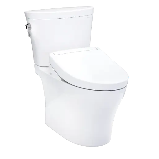 [TOTO-MW4483446CEMFGN#01] TOTO MW4483446CEMFGN#01 Aquia IV Arc Washlet+ S5 Two Piece Toilet Cotton