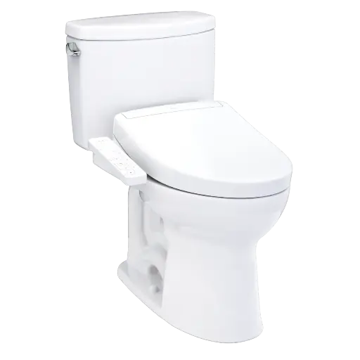 [TOTO-MW4543346CUFG#01] TOTO MW4543346CUFG#01 Drake II 1G Washlet+ S2 Two Piece Toilet Cotton