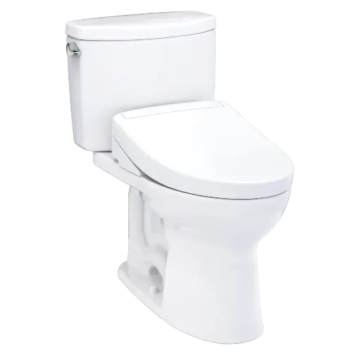 [TOTO-MW4543446CEFG#01] TOTO MW4543446CEFG#01 Drake II Washlet+ S5 Two Piece Toilet Cotton