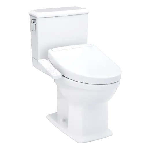 [TOTO-MW4943346CEMFG#01] TOTO MW4943346CEMFG#01 Connelly Washlet+ S2 Two Piece Toilet Cotton