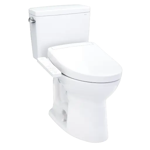 [TOTO-MW7763346CEFG#01] TOTO MW7763346CEFG#01 Drake Washlet+ S2 Two Piece Toilet Cotton
