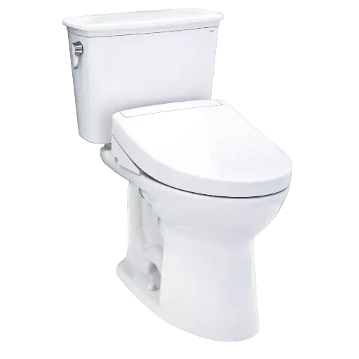 [TOTO-MW7863446CEFG.10#01] TOTO MW7863446CEFG.10#01 Drake Transitional Washlet+ S5 Two Piece Toilet Cotton