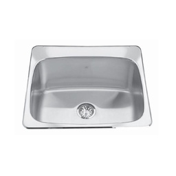 [KIN-QSL2225-12-1] Kindred QSL2225/12 22 x 25 Single Bowl Laundry Sink 1 Hole