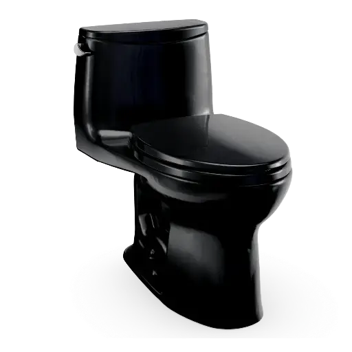 [TOTO-MS608114CEF#51] TOTO MS608114CEF#51 Ultramax One Piece Tornado Flush Toilet Ebony