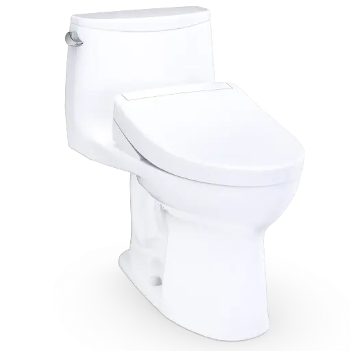 [TOTO-MW6083446CEFG#01] TOTO MW6083446CEFG#01 Ultramax Washlet+ One Piece Toilet Cotton