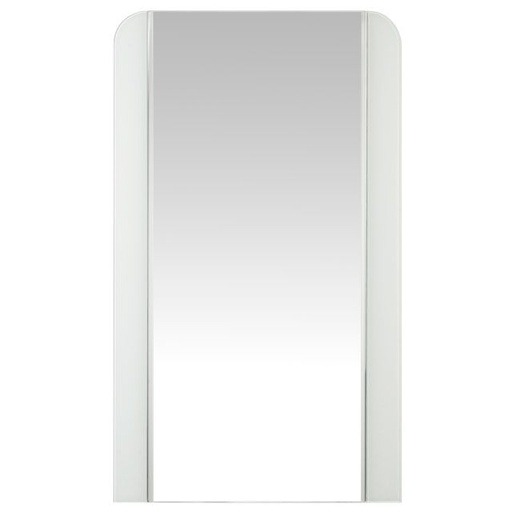 [LAL-M00561] Laloo M00561 Mirror With Parallel Frosted Side Trim