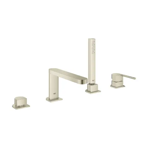[GRO-29307EN3] Grohe 29307EN3 Plus 4-Hole Roman Tub Filler Brushed Nickel