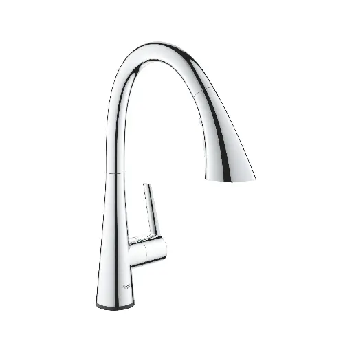 [GRO-30205002] Grohe 30205002 Zedra Touch Triple Spray Pull Down Kitchen Faucet StarLight Chrome
