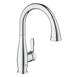[GRO-30213001] Grohe 30213001 Parkfield Single Handle Pull Out Kitchen Faucet Chrome
