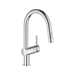 [GRO-31378003] Grohe 31378003 Minta Single Handle Kitchen Faucet Chrome