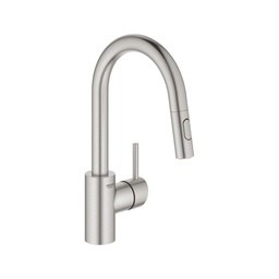 [GRO-31479DC1] Grohe 31479DC1 Concetto Single Handle Bar Faucet Super Steel