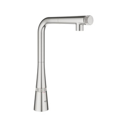 [GRO-31559DC2] Grohe 31559DC2 Ladylux L2 Smartcontrol Pull Out Dual Spray Kitchen Faucet SuperSteel