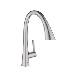 [GRO-32298DC3] Grohe 32298DC3 Ladylux L2 Triple Spray Pull Down Kitchen Faucet SuperSteel