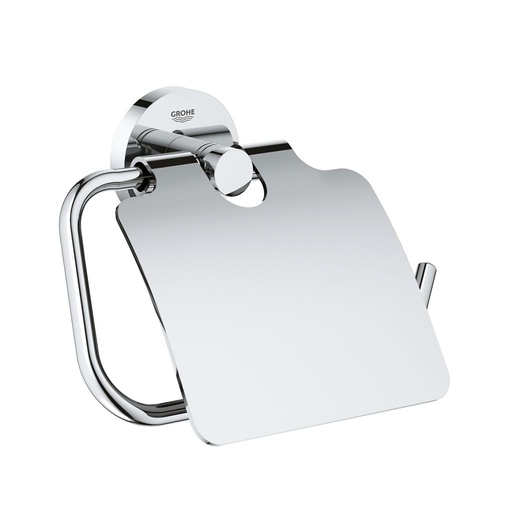 [GRO-40367001] Grohe 40367001 Essentials Toilet Paper Holder With Cover Chrome