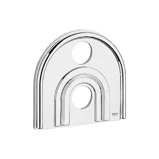 [GRO-47463IP0] Grohe 47463IP0 Universal Escutcheon Chrome Matte Chrome