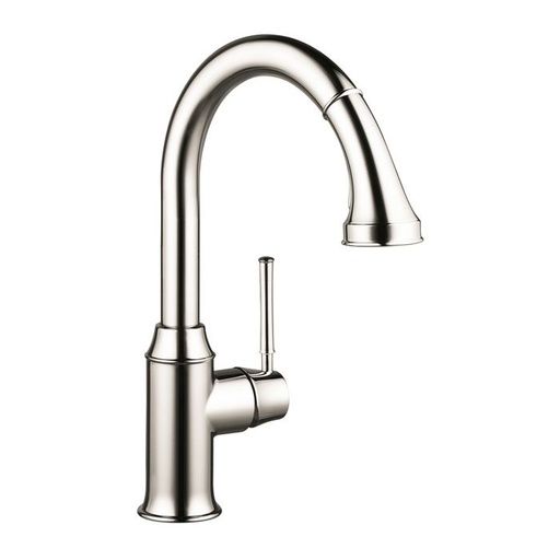 [HAN-04215830] Hansgrohe 04215830 Talis C Higharc Kitchen Faucet W/Pull Down 2 Spray