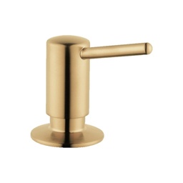 [HAN-04539250] Hansgrohe 04539250 Soap Dispenser Contemporary Brushed Gold Optic