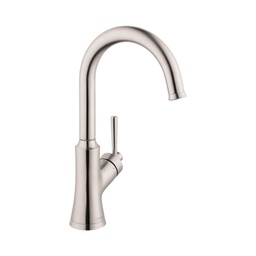 [HAN-04795800] Hansgrohe 04795800 Joleena Bar Faucet Steel Optic