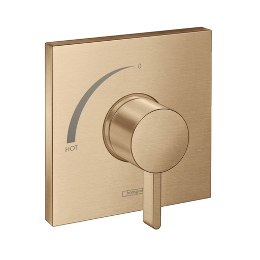 [HAN-15724141] Hansgrohe 15724141 Square Pressure Balance Trim