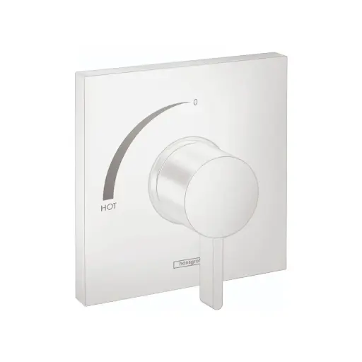 [HAN-15724701] Hansgrohe 15724701 Square Pressure Balance Trim