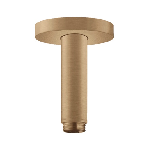 [HAN-27393141] Hansgrohe 27393141 Extension Pipe For Ceiling Mount, 4" Brushed Bronze