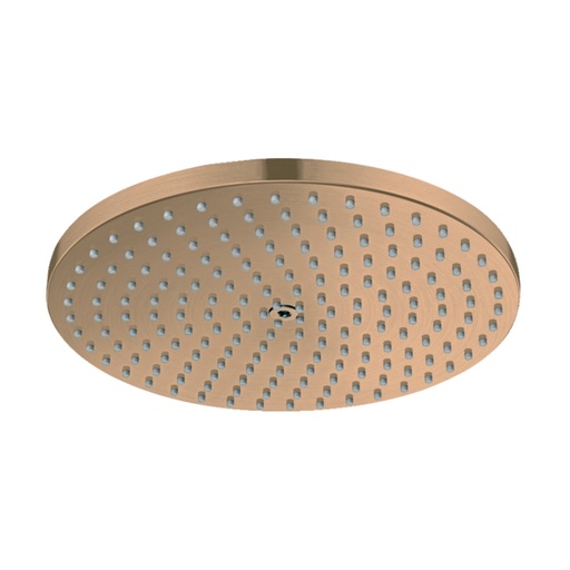 [HAN-27624141] Hansgrohe 27624141 Showerhead 240 1-Jet PowderRain 2.5 GPM Brushed Bronze