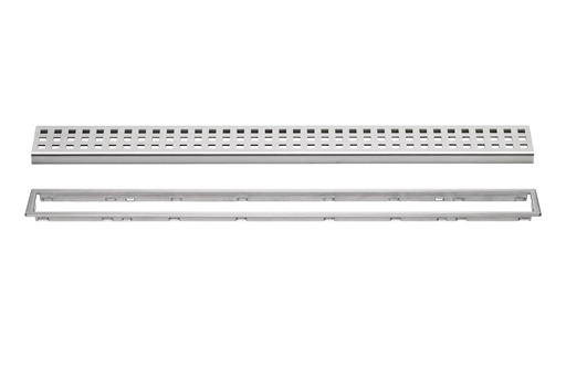 [SCH-KL1B19EB120] Schluter KL1B19EB120 Kerdi-Line 3/4" Frame 48" Perforated Grate