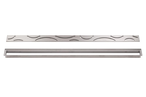 [SCH-KL1IFF23EB70] Schluter KL1IFF23EB70 Kerdi-Line 29/32" Frame 27-9/16" Curve Grate