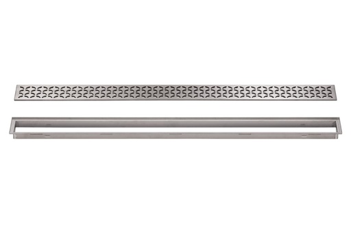 [SCH-KL1IFE23EB110] Schluter KL1IFE23EB110 Kerdi-Line 29/32" Frame 43-5/16" Floral Grate