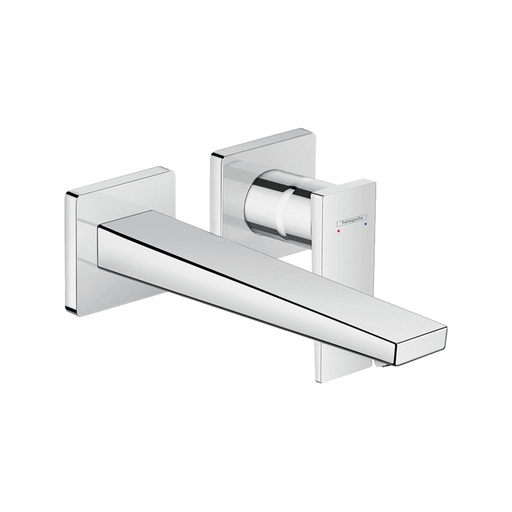 [HAN-32526001] Hansgrohe 32526001 Metropol Wall-Mounted Single-Handle Faucet Trim With Lever Handle 1.2GPM Chrome