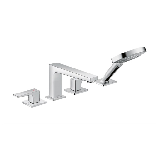 [HAN-32557001] Hansgrohe 32557001 4-Hole Roman Tub Set Trim With Lever Handles