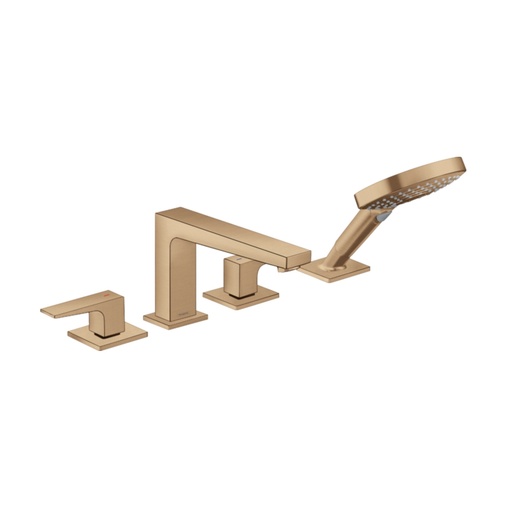 [HAN-32557141] Hansgrohe 32557141 4-Hole Roman Tub Set Trim With Lever Handles