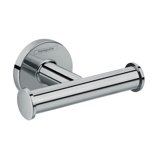 [HAN-41725000] Hansgrohe 41725000 Logis Universal Double Towel Hook Chrome