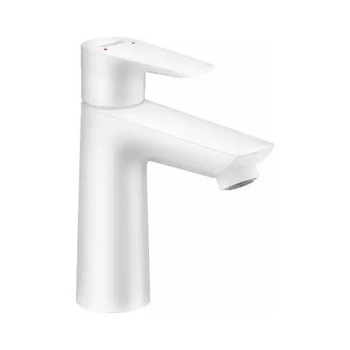 [HAN-71710701] Hansgrohe 71710701 Talis E Basin Mixer 110 With Pop Up Waste Set WHITE