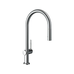 [HAN-72800001] Hansgrohe 72800001 Talis N HighArc Kitchen Faucet O-Style 2-Spray Chrome