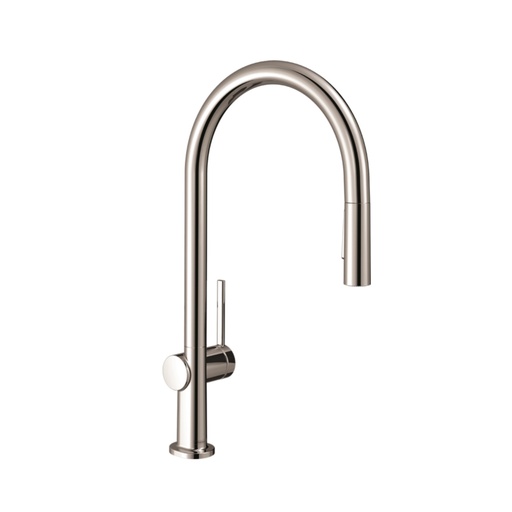 [HAN-72800831] Hansgrohe 72800831 Talis N Kitchen Faucet O-Style 2-Spray Pull Down 1.75 GPM Polished Nickel