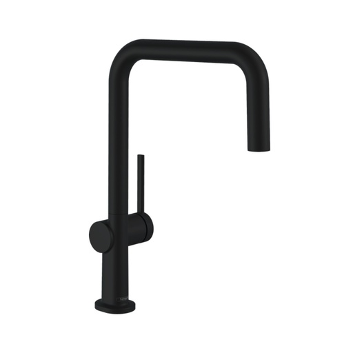 [HAN-72806671] Hansgrohe 72806671 Single Handle U-Shaped Kitchen Faucet Matte Black
