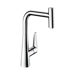 [HAN-72821001] Hansgrohe 72821001 Talis S HighArc Pull Out Kitchen Faucet Chrome