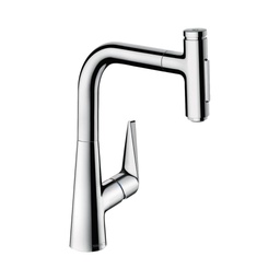 [HAN-72824001] Hansgrohe 72824001 Talis Select S Prep Kitchen Faucet 2 Spray Pull Out Chrome