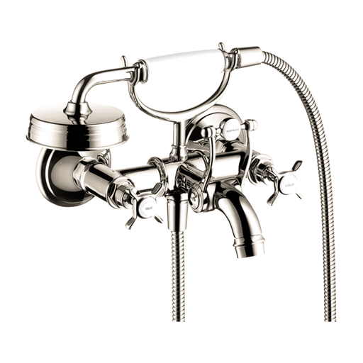 [HAN-16561831] Hansgrohe 16561831 Axor Montreux 2 Handle Wall Mounted Tub Filler Cross Handles