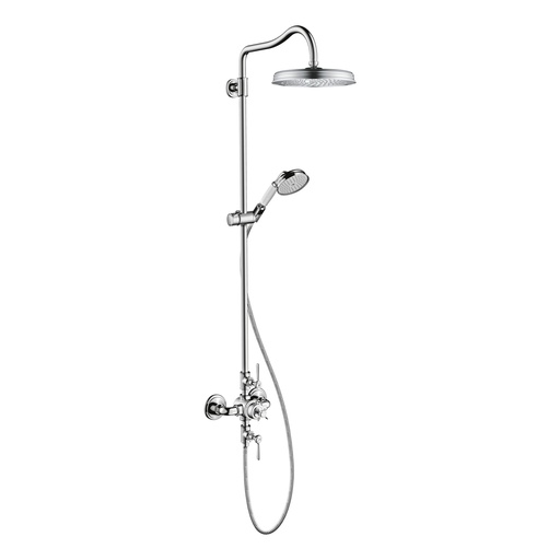 [HAN-16574001] Hansgrohe 16574001 Axor Montreux Shower Pipe 240 1 Jet Chrome