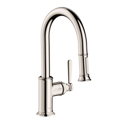 [HAN-16584831] Hansgrohe 16584831 Axor Montreux Pull Down Prep Kitchen Faucet Polished Nickel