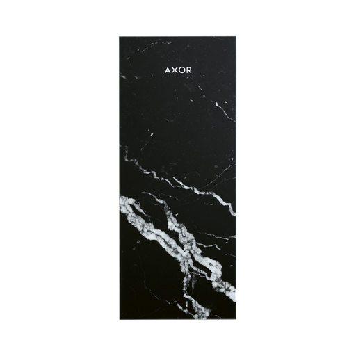 [HAN-47914000] Hansgrohe 47914000 Axor MyEdition Plate 245 Marble Nero Marquina