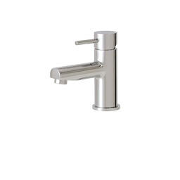 [AQB-61014BN] Aquabrass 61014 Volare Straight Single Hole Lavatory Faucet Brushed Nickel