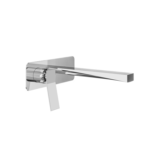 [AQB-19N29PC] Aquabrass 19N29PC Chicane Wall Lavatory Faucet Trim Polished Chrome