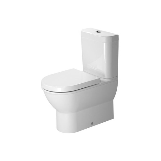 [DUR-2138092092] Duravit 213809 Darling New Close Coupled Toilet Without Tank HygieneGlaze