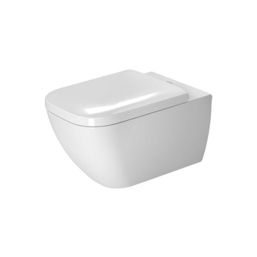 [DUR-2222090092] Duravit 2222090092 Happy D.2 Toilet Wall Mounted Rimless White High Gloss
